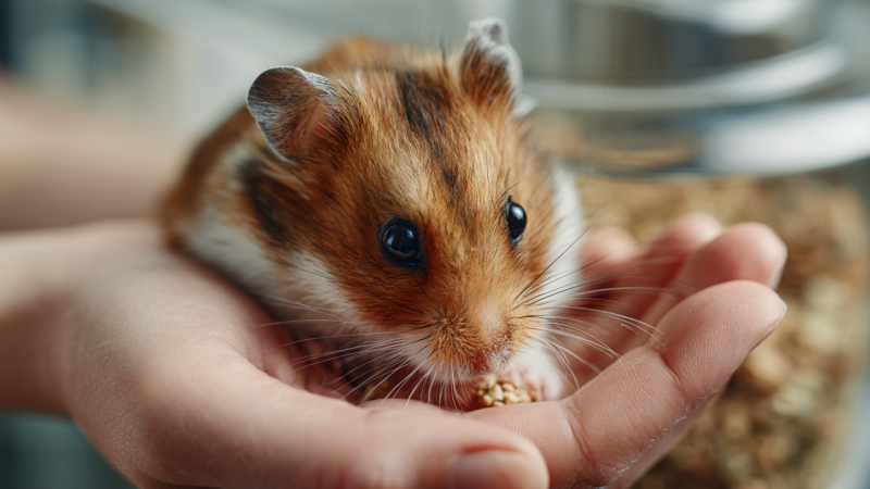 Tame a hamster