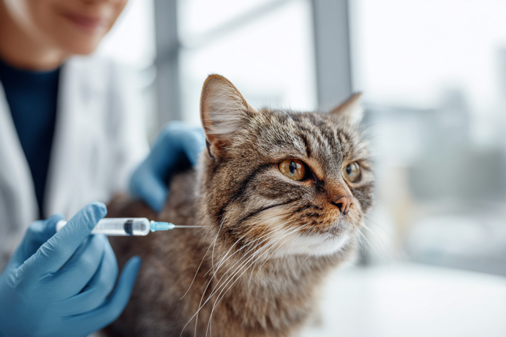 Cat vaccination