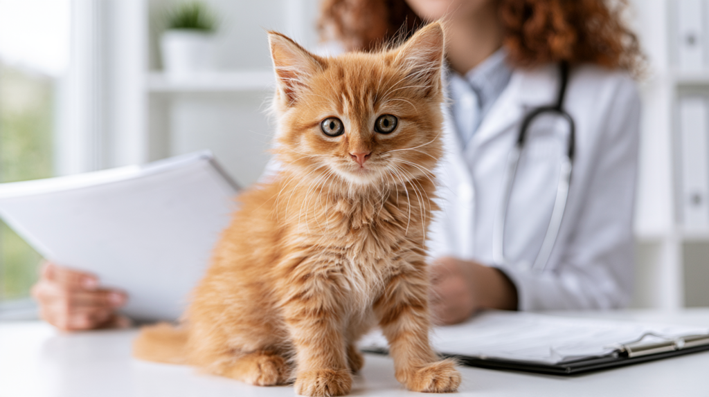 Kitten health record
