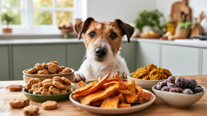 Homemade dog treats