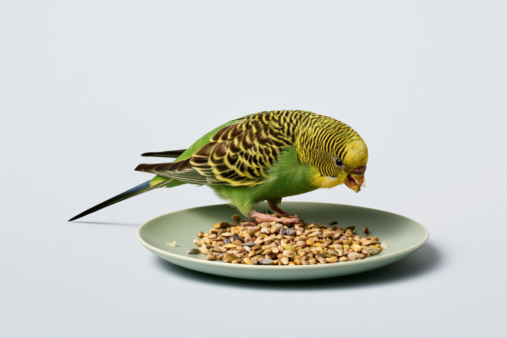 What do budgies eat