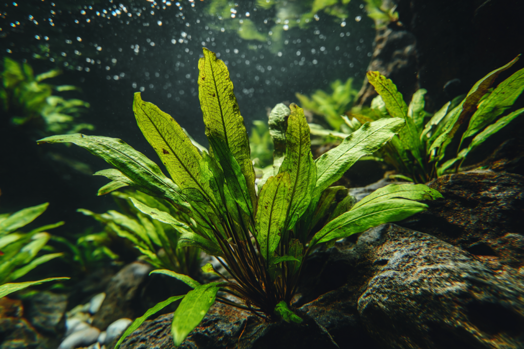 Fish tank plants