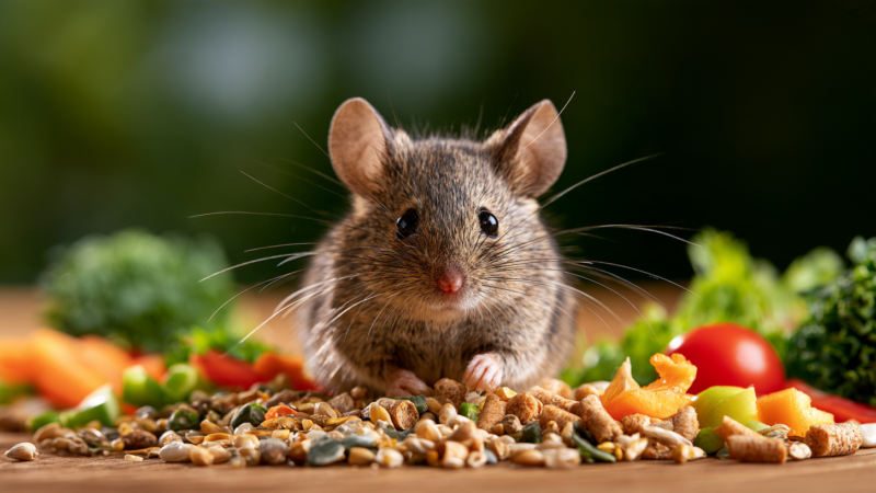 Diet for pet mice