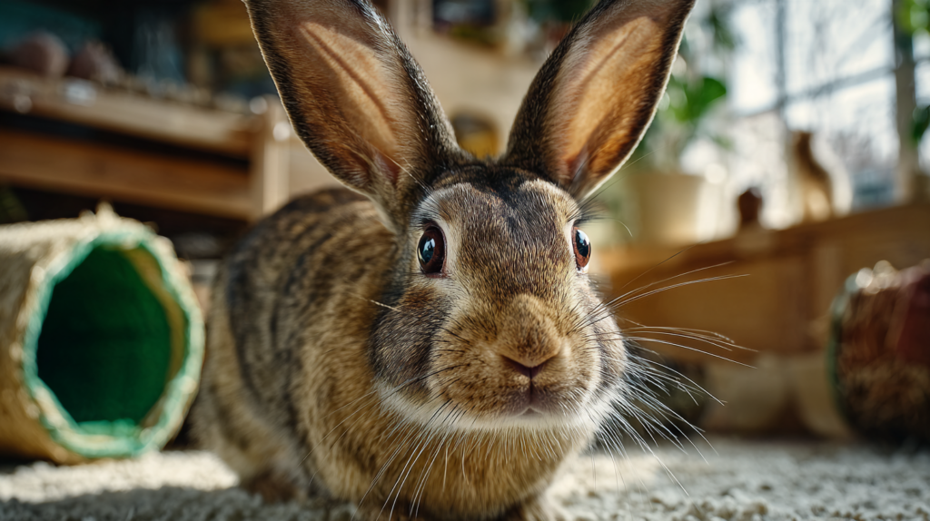 Indoor vs outdoor rabbits