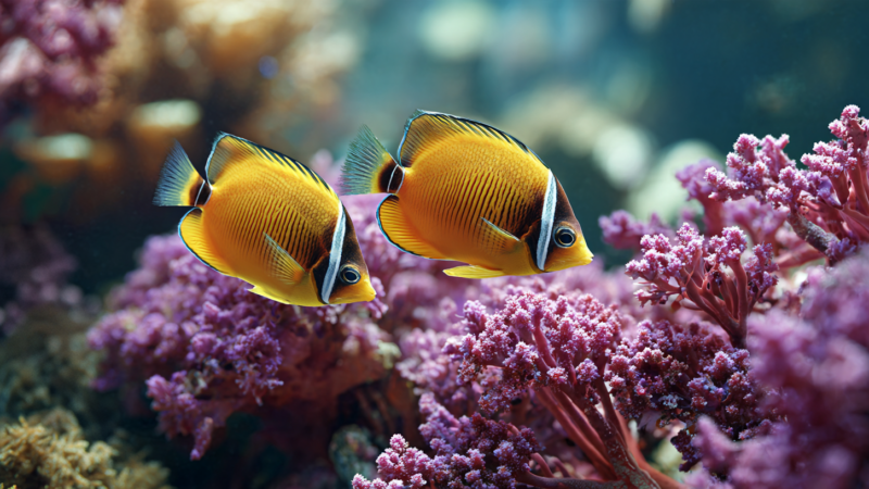 Stable water parameters in a reef tank
