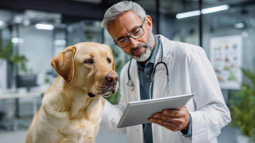 Dog's medical history